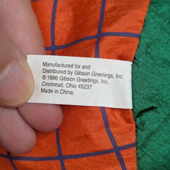 Vintage Gibson Greetings Scarecrow Jack O Lantern Pumpkin Halloween Plush Toys - Picture 4 of 8